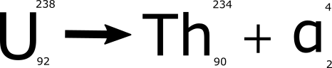 equation for thorium